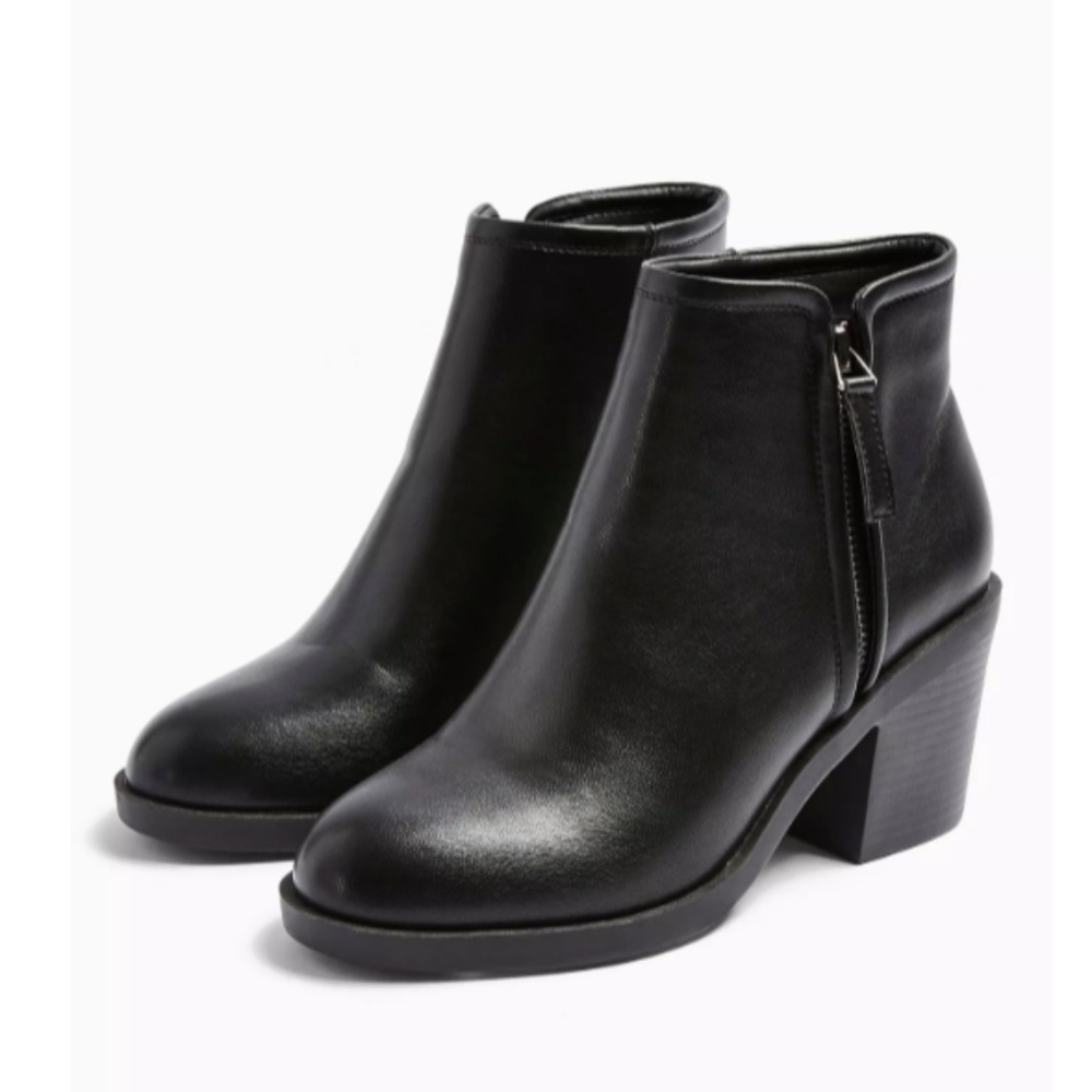 TOPSHOP - BONDI Zip Unit Boots | US 10.5